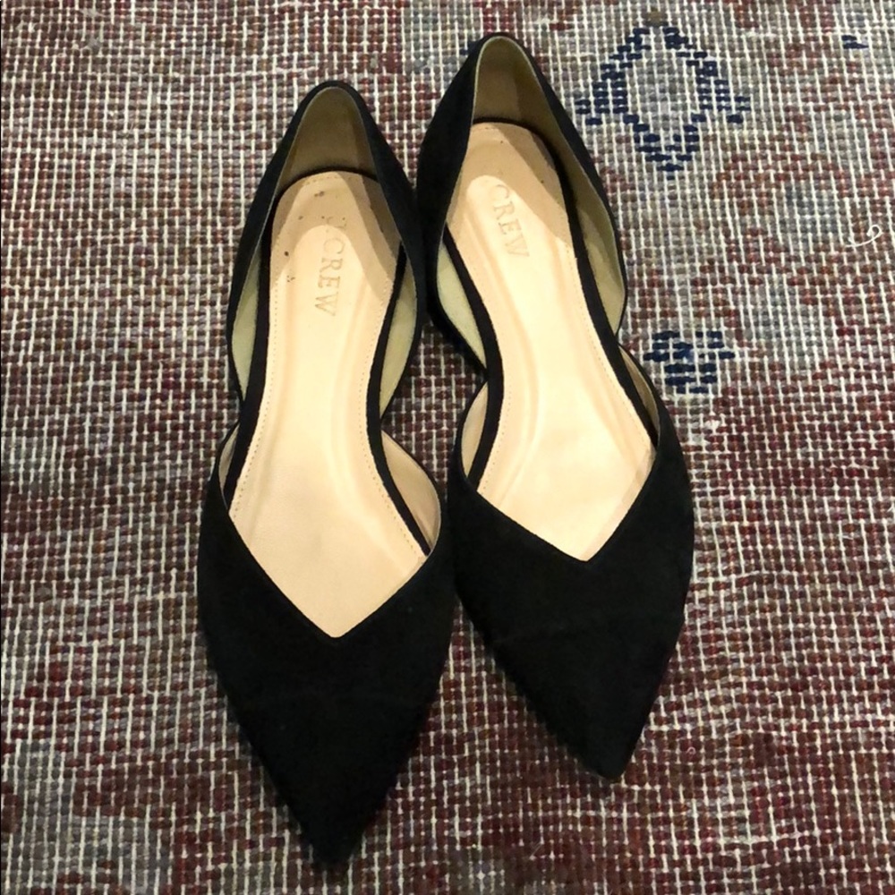 JCrew black flats